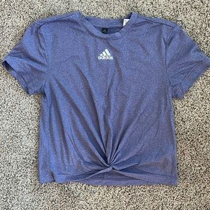 Adidas athletic short sleeve top